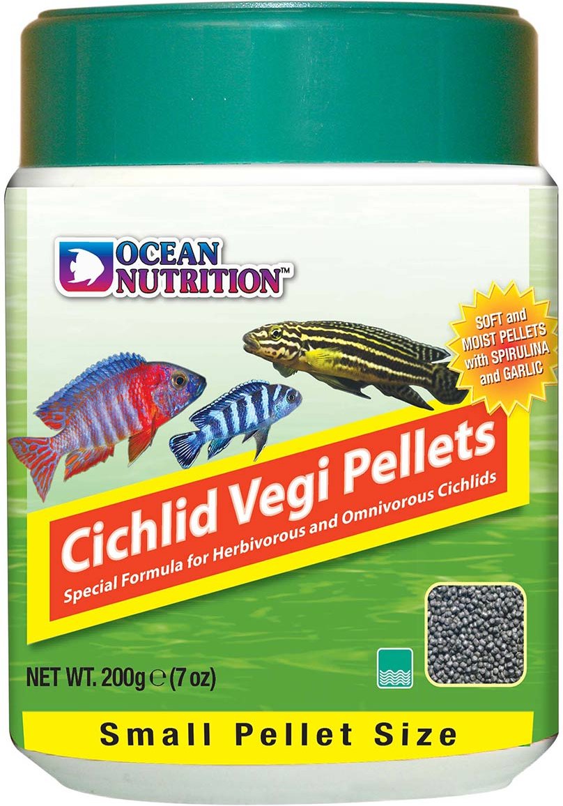 Ocean Nutrition Cichlid Vegi Pellets Small 200g