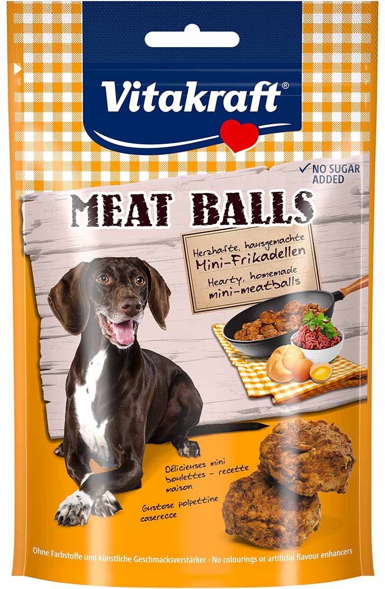 Vitakraft Hundensnack Meat Balls 80g