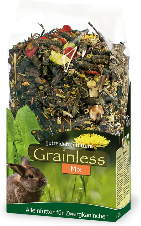 JR Farm Grainless Mix Zwergkaninchen 650g