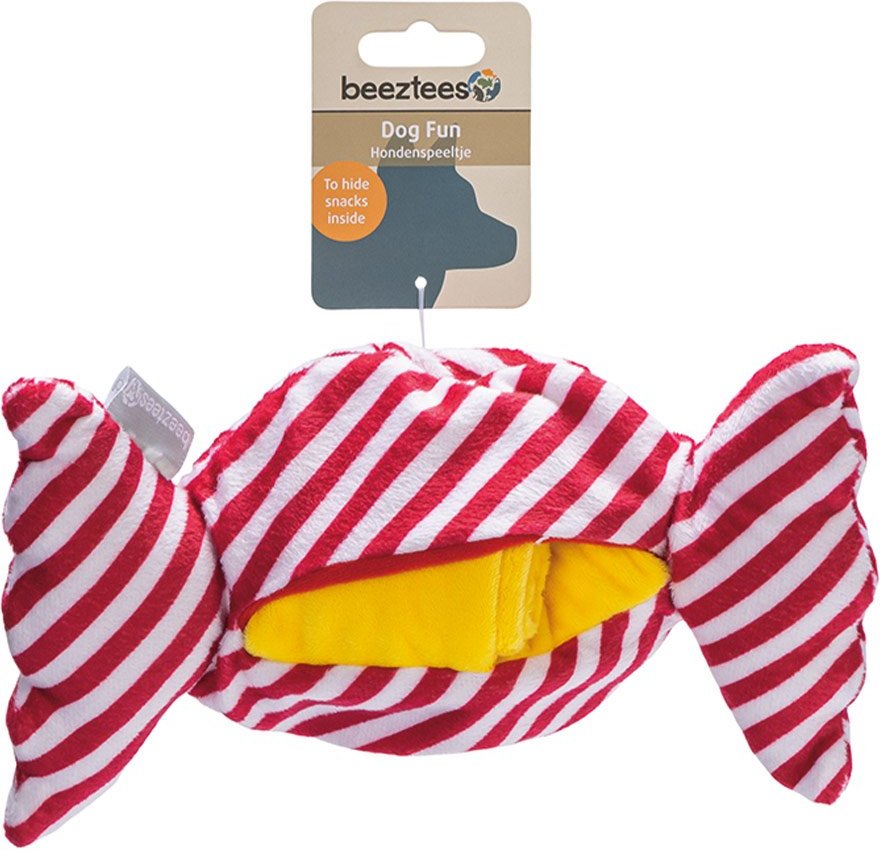 Beeztees Plüsch Versteck Bonbon