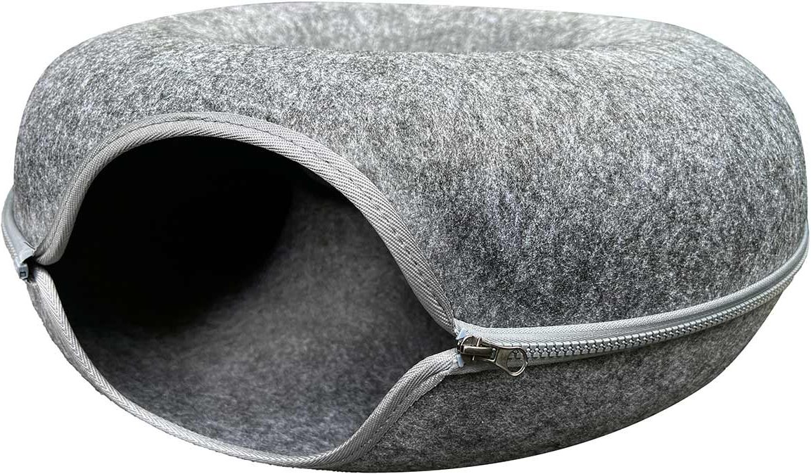 Aumüller Donut Katzenhöhle dunkelgrau