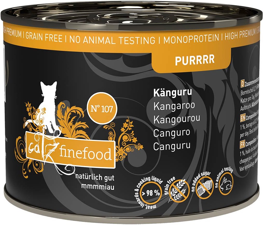 catz finefood Purrrr No.107 Känguru 6x200g