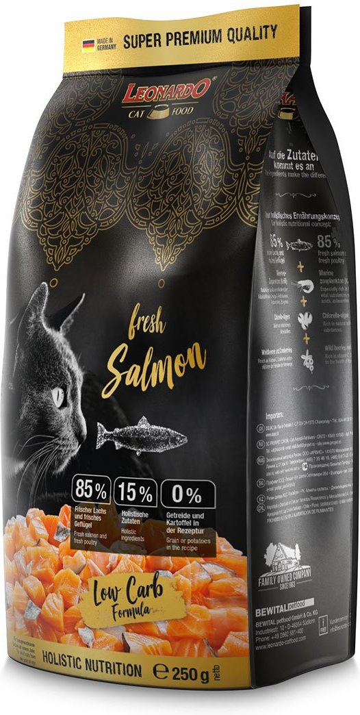 Leonardo fresh Salmon & Poultry 250g