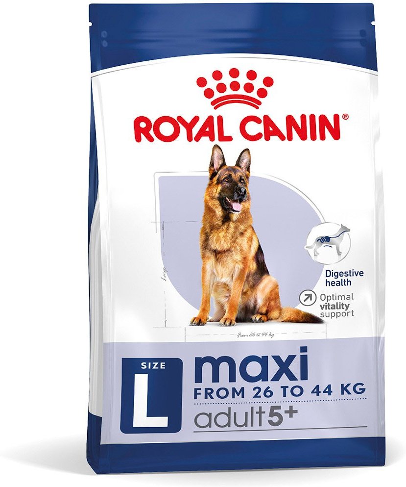 ROYAL CANIN MAXI Adult 5+ Trockenfutter für ältere große Hunde 4kg