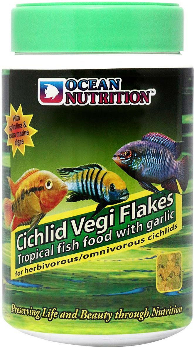 Ocean Nutrition Cichlid Vegi Flakes 156g