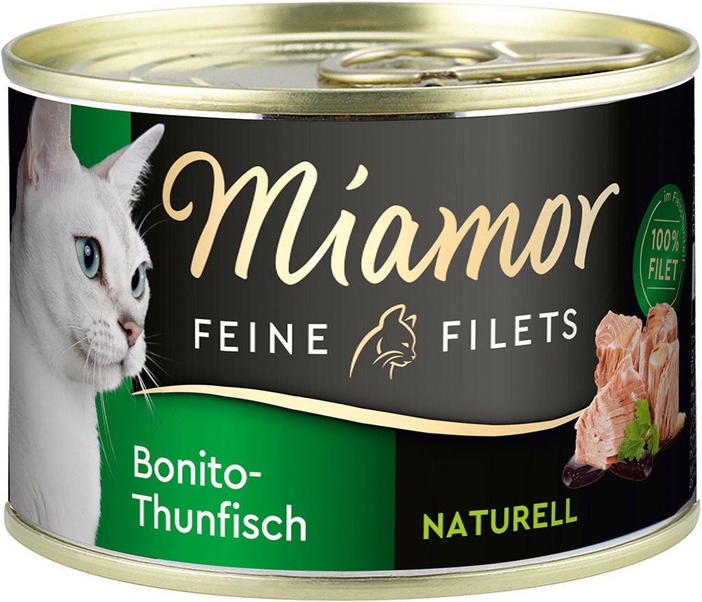 Miamor Feine Filets Naturell Bonito-Thunfisch 12x156g