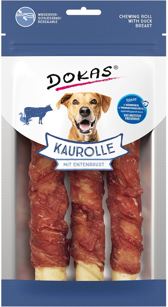 Dokas Kaurolle mit Entenbrust Medium 3x150g