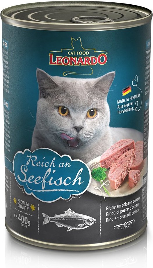 Thumbnail - Leonardo Premium Reich an Seefisch 6x400g