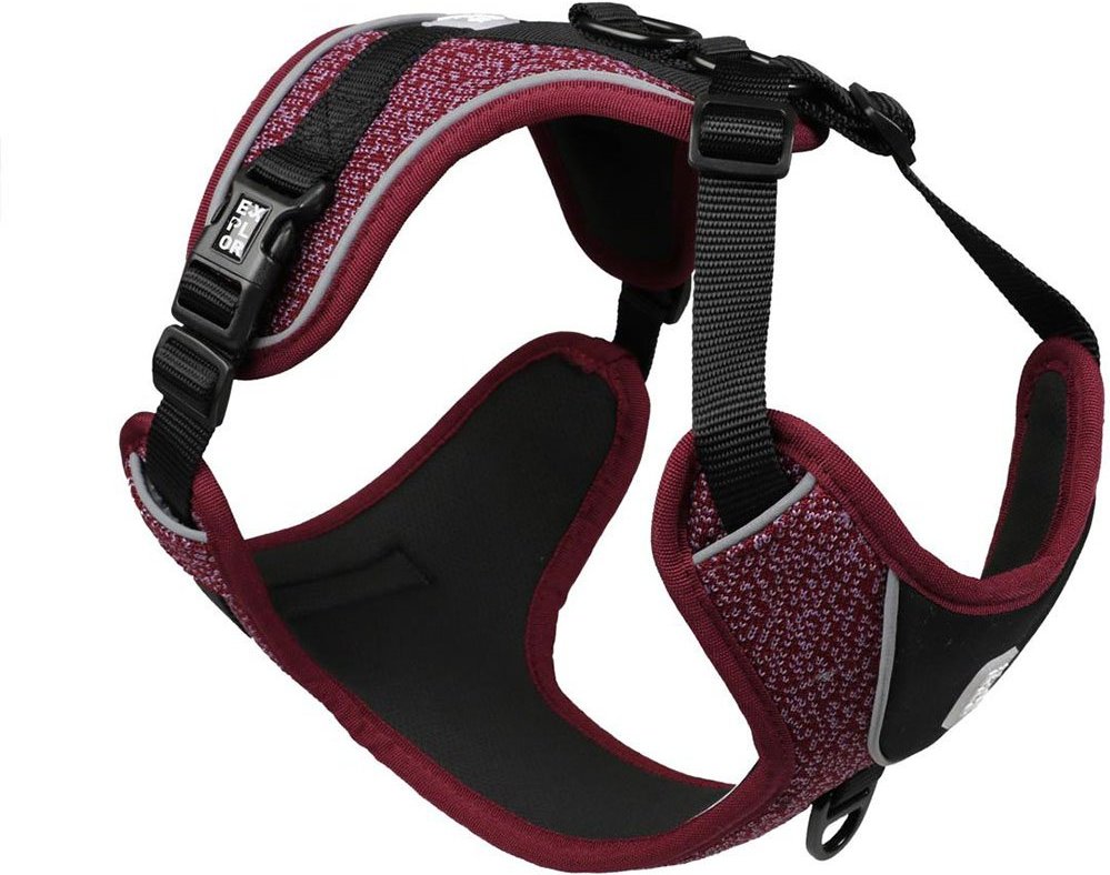 EXPLOR Ultimate Fit no-pull Geschirr Fashion purple XL-52-66/71-104cm