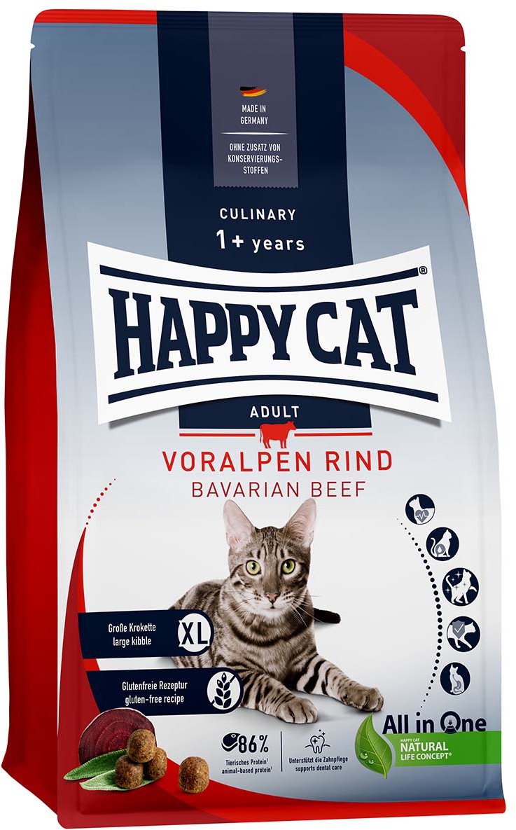 Happy Cat Culinary Adult Voralpen Rind 2x10kg