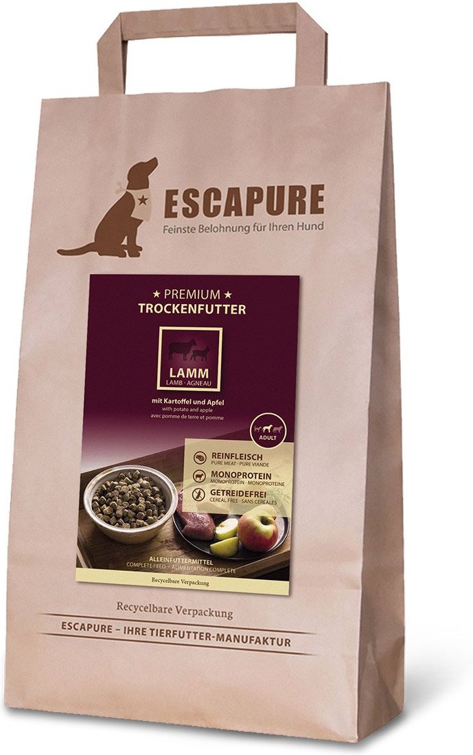 ESCAPURE Lamm Premium Trockenfutter 1,5kg