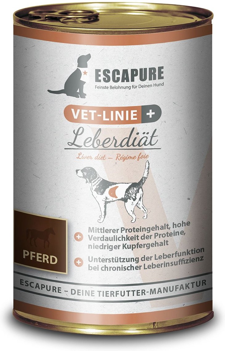 Escapure VET-Leberdiät Pferd 6x400g