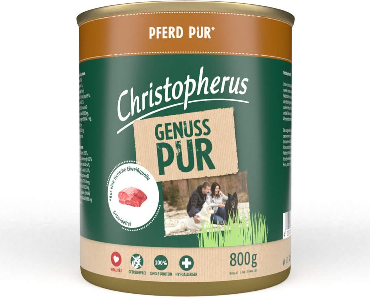 Christopherus Pur – Pferd 12x800g