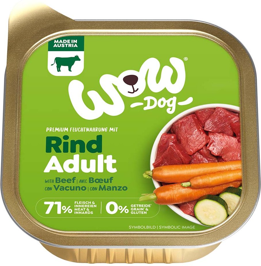 WOW Dog Rind Adult 11x150g