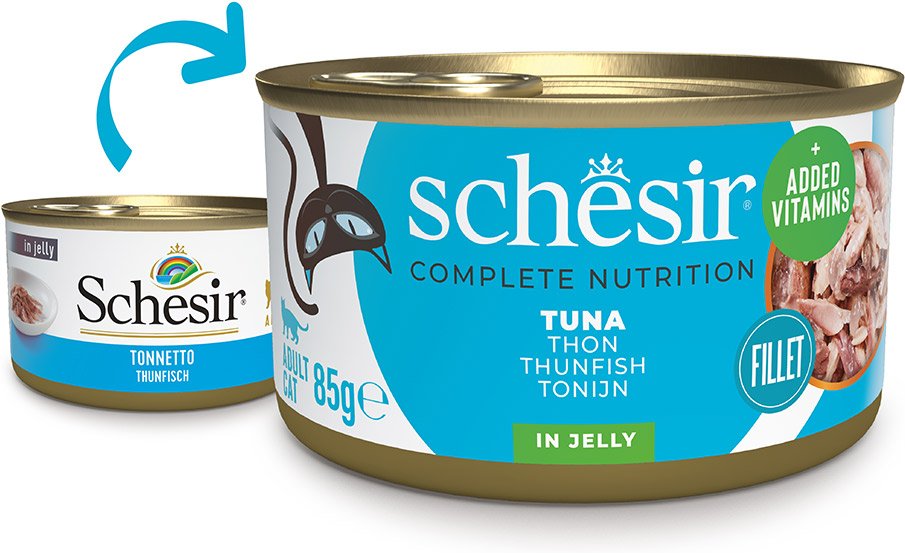 Schesir Cat Complete Thunfisch in Jelly 12x85 g
