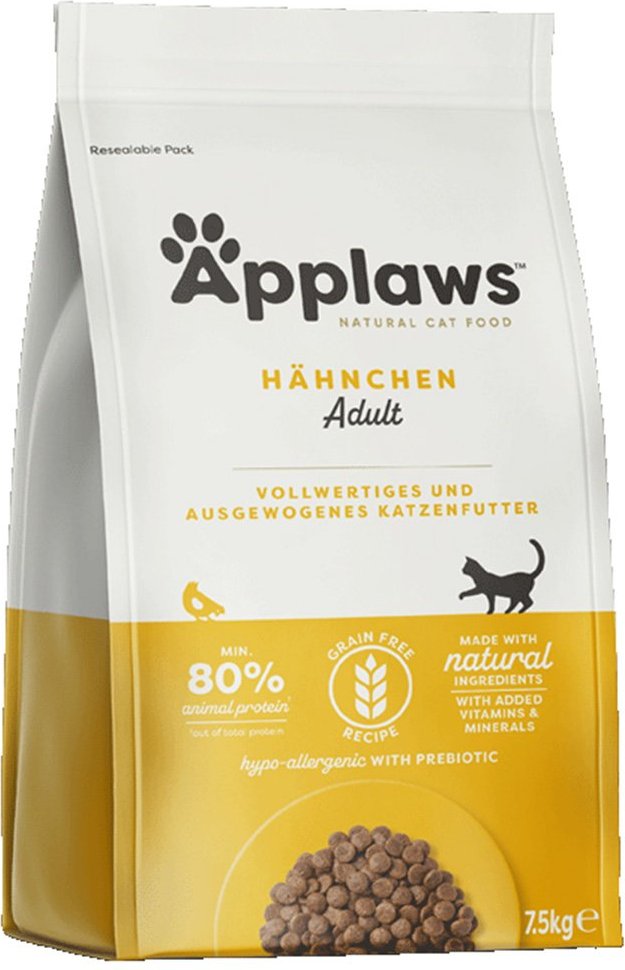 Applaws Cat Trockenfutter mit Hühnchen 7,5kg