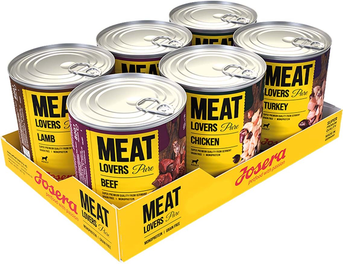 Josera Meat Lovers Pure Multipack 6x800g