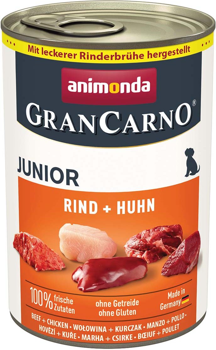 animonda GranCarno Junior Rind und Huhn 6x400g