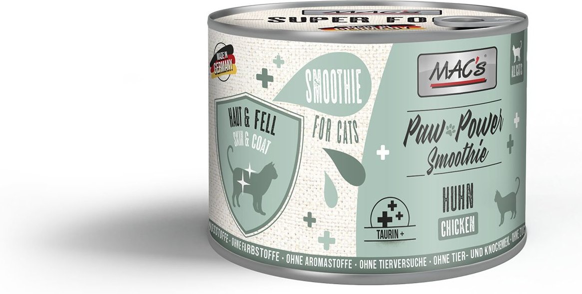 MAC's Cat Paw Power Smoothie Huhn Haut & Fell 6x200g