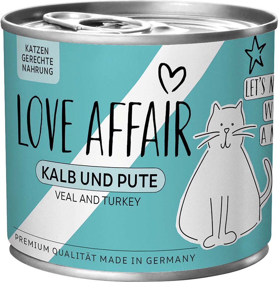 Hardys Love Affair Kalb und Pute 6x200g