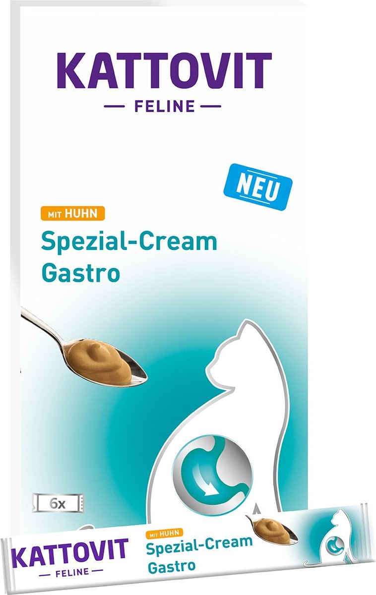 Kattovit Gastro Spezial-Cream 11x6x15g