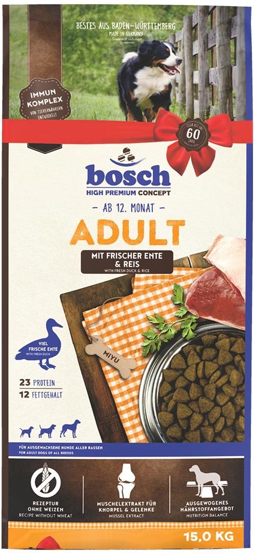 Bosch HPC Adult mit Ente & Reis 2x15kg
