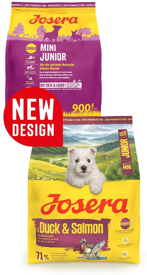 Josera Mini Junior Duck & Salmon 2x10 kg