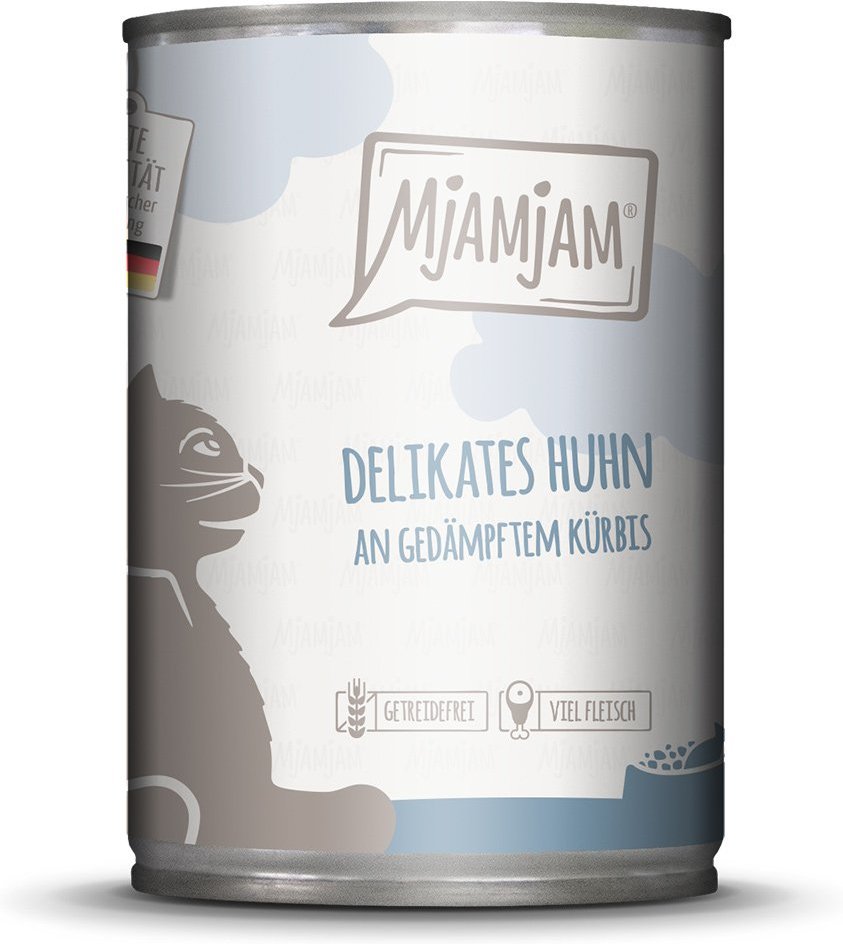 MjAMjAM Delikates Huhn an gedämpftem Kürbis 6x400g