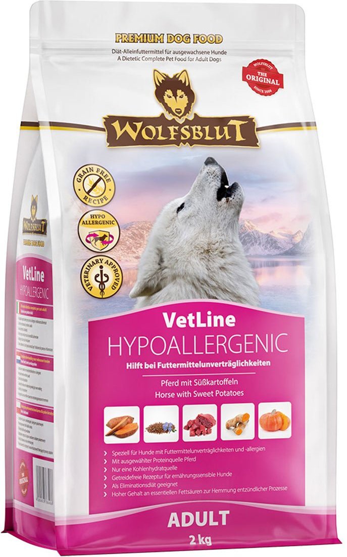 Wolfsblut VetLine Hypoallergenic Pferd 2kg