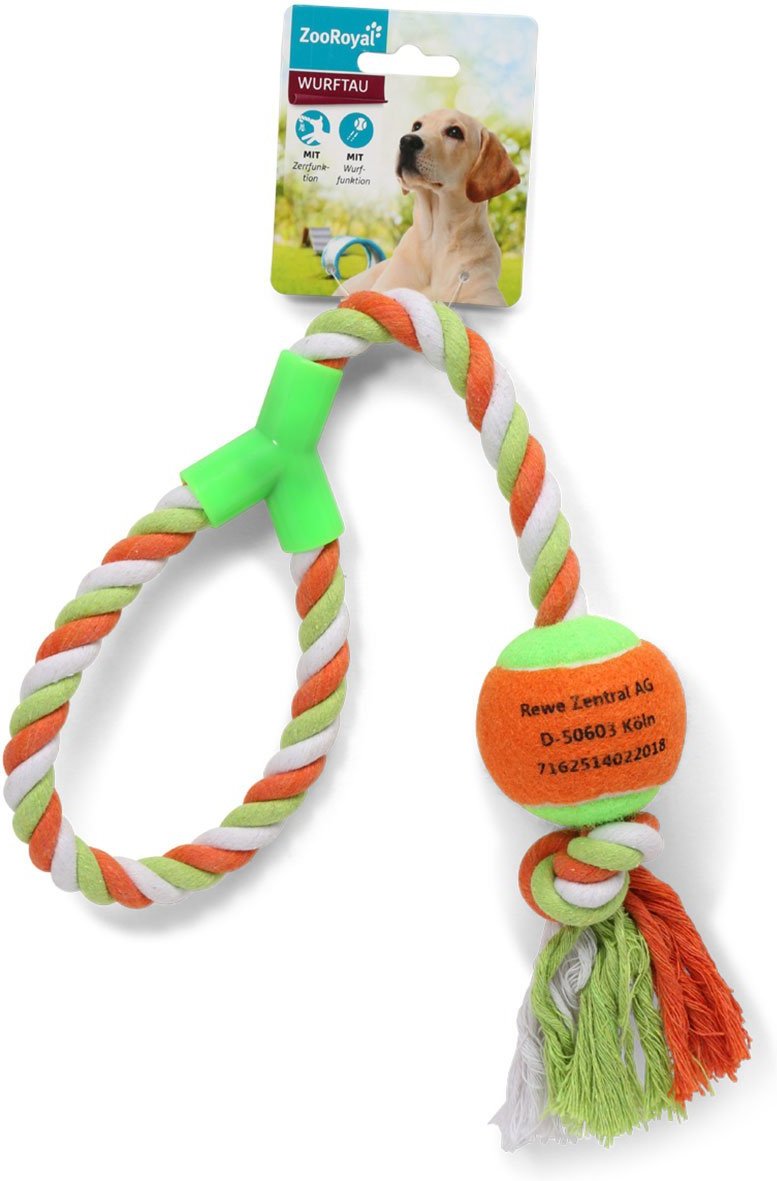 ZooRoyal Wurftau mit Ball
