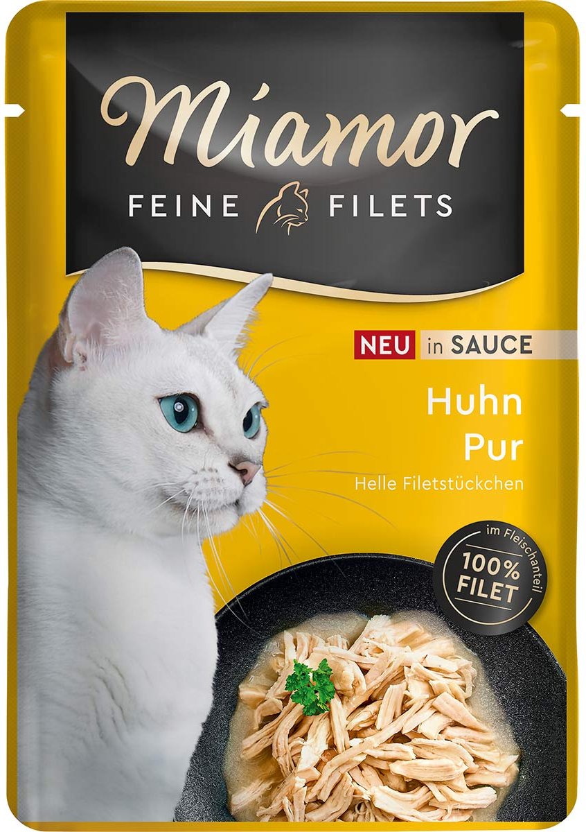 Miamor Feine Filets in Sauce Huhn Pur 24x100g