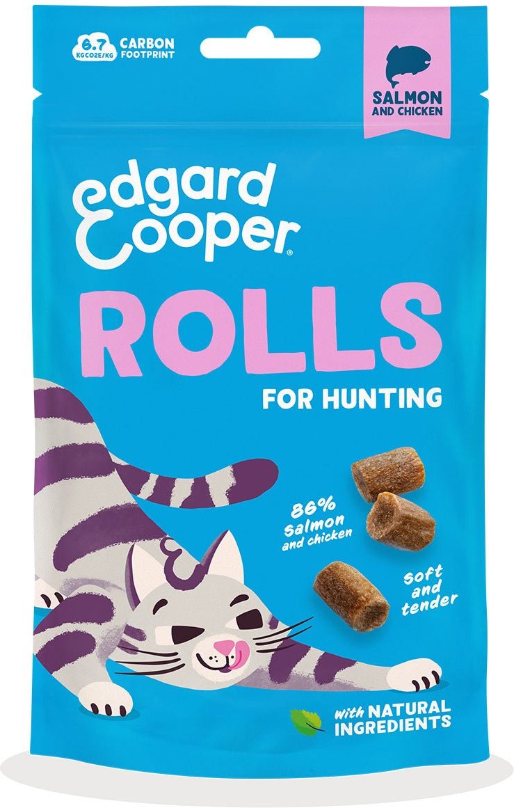 Edgard & Cooper Rolls Lachs & Huhn 45 g