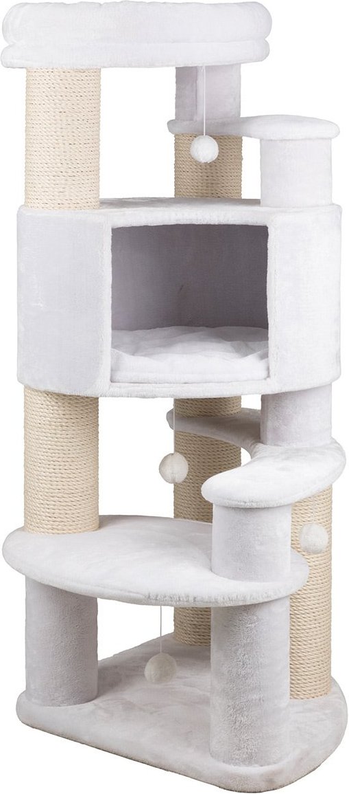 Trixie Kratzbaum XXL Zita weiß 147 cm