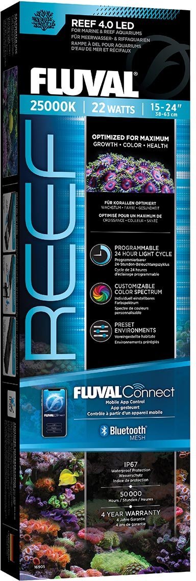 Fluval Reef 4.0 LED 22W, 38-63 cm