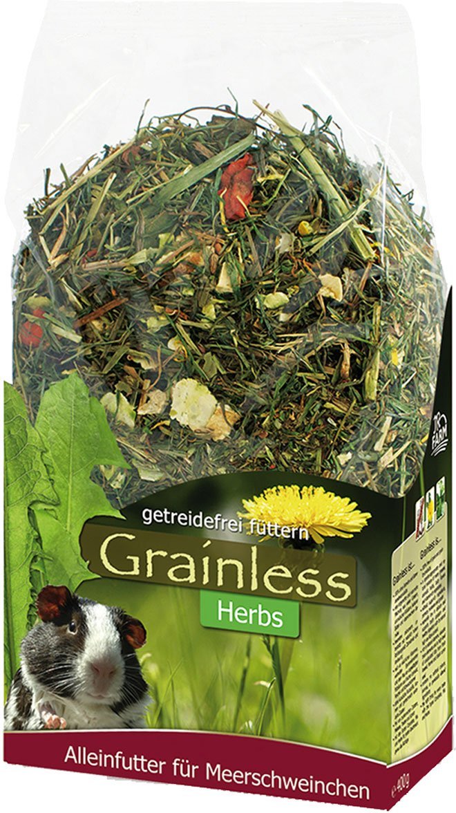 JR Farm Grainless Herbs Meerschweinchen 400g