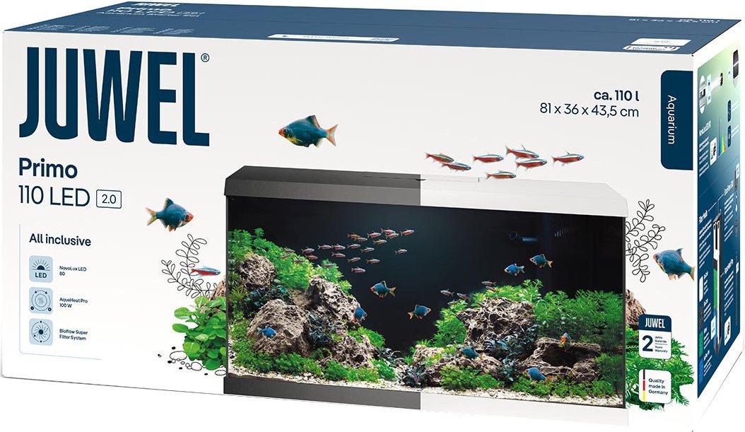 Juwel Aquarium-Set Primo 110 2.0 weiß