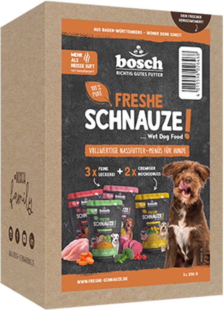 Bosch Freshe Schnauze Mixpaket Nassfutter 5x250 g
