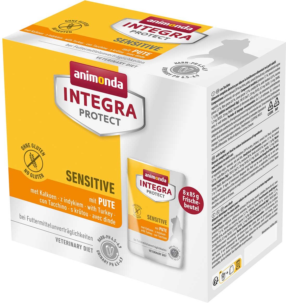 animonda INTEGRA PROTECT Sensitive Pute 8x85g