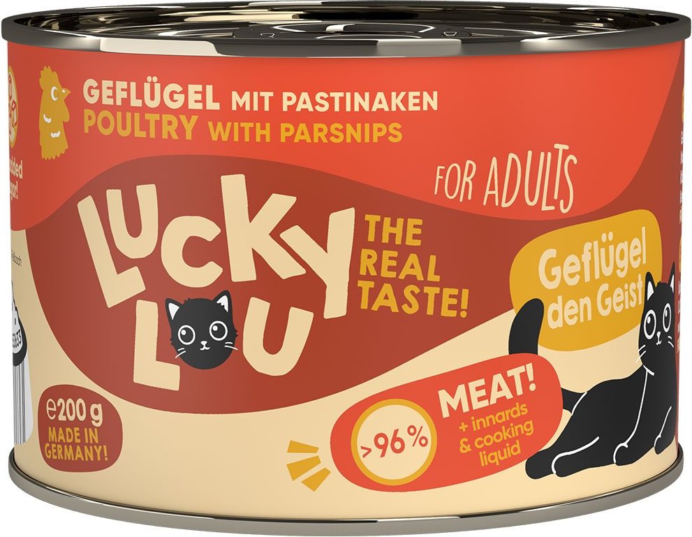 Lucky Lou Lifestage Adult Geflügel 24x200g