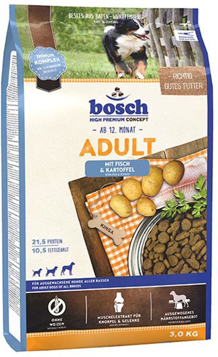 Bosch Hundefutter Adult Fisch & Kartoffel 3kg