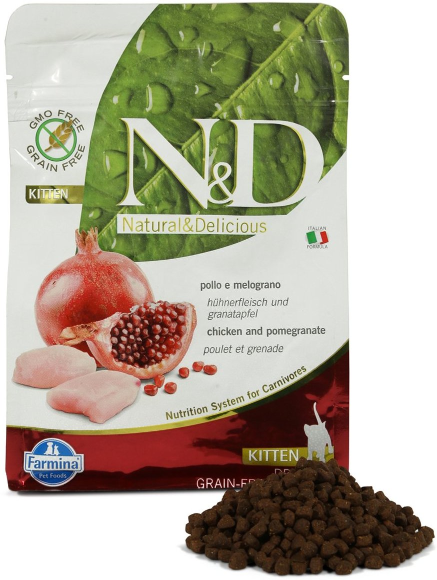 N&D Katzenfutter Huhn&Granatapfel Kitten getreidefrei 1,5kg