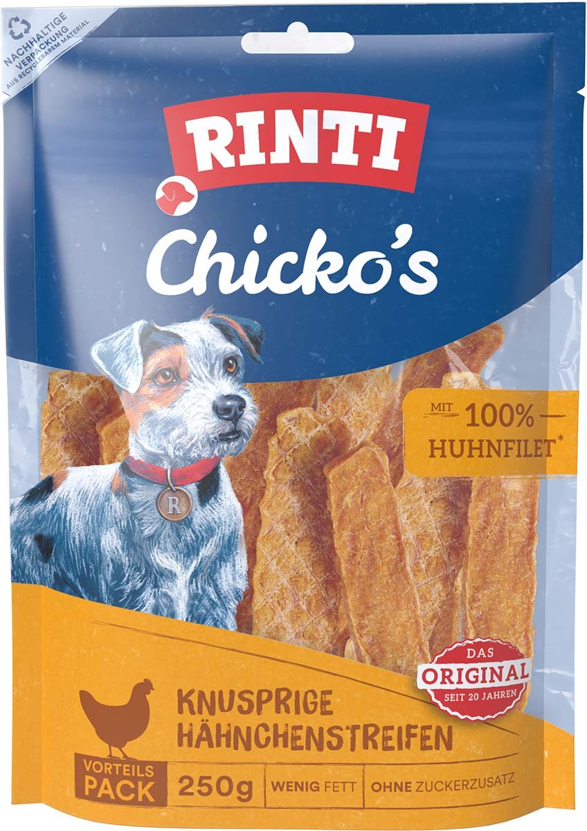 RINTI Chicko's Knusprige Hähnchenstreifen 250 g