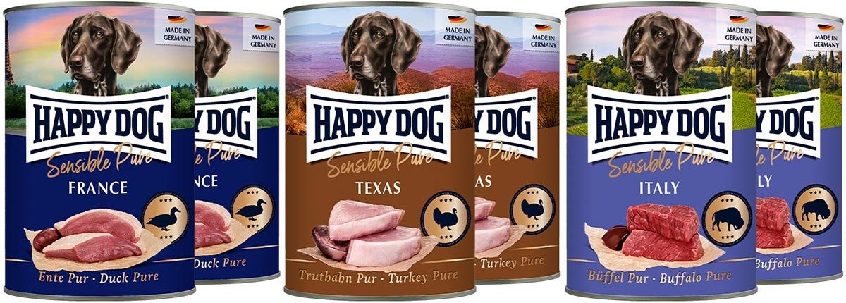 Happy Dog Sensible Pure Mischtray 6x400g