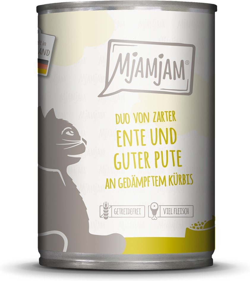 MjAMjAM DUO von Ente & Pute an Kürbis 24x400g