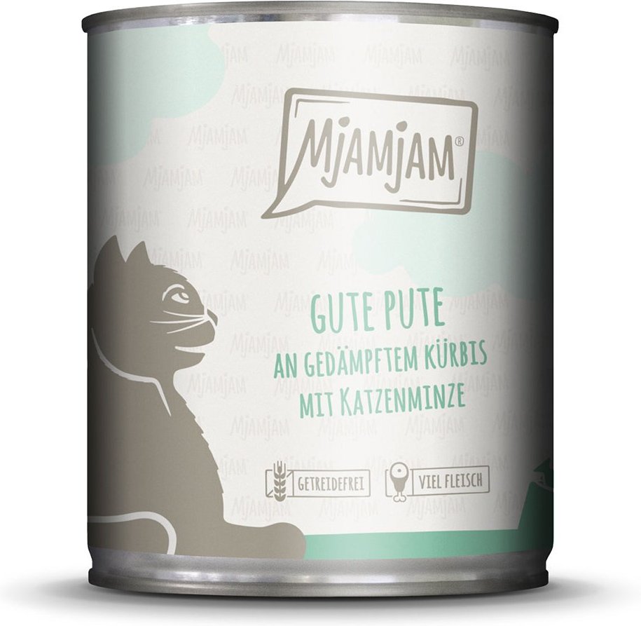 MjAMjAM - gute Pute an gedämpftem Kürbis 24x800g
