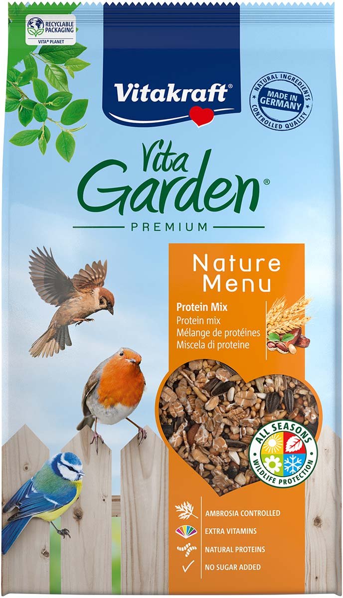 Vitakraft Vogelfutter Vita Garden Protein Mix 4x2,5kg
