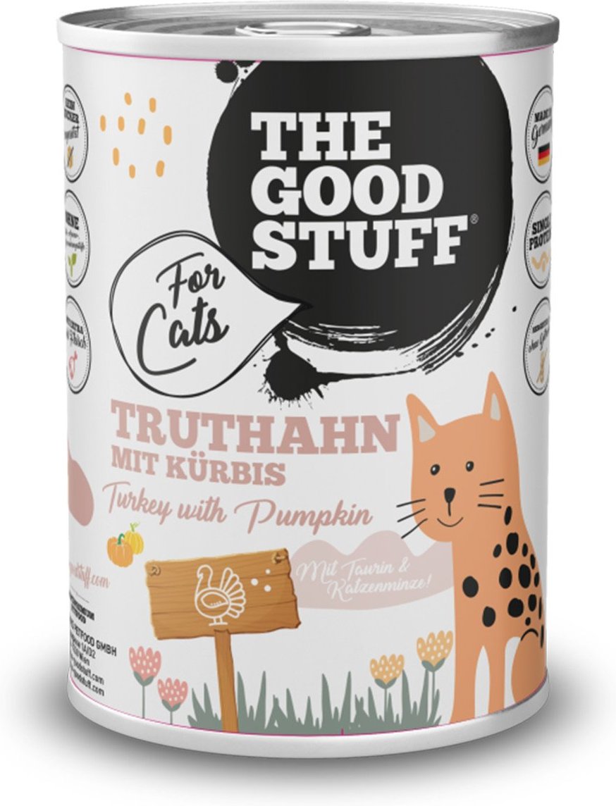The Goodstuff Adult Truthahn mit Kürbis 6x400g