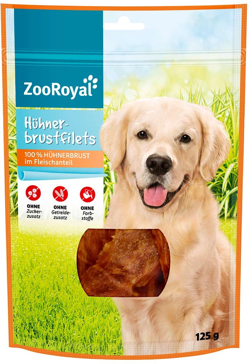 ZooRoyal Hühnerbrustfilets 3x125g