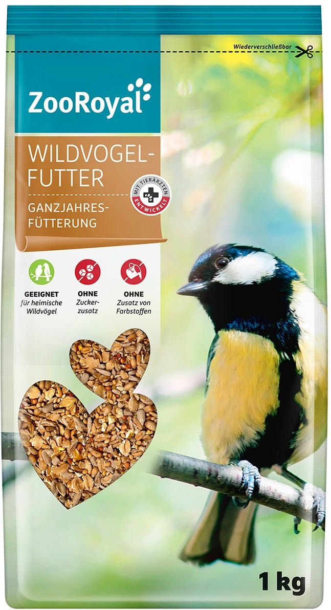 ZooRoyal Wildvogelfutter 5 x 1kg
