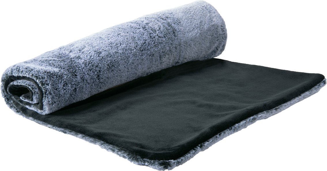 Petlando Kuscheldecke Alaska grau M - 90 x 65 cm